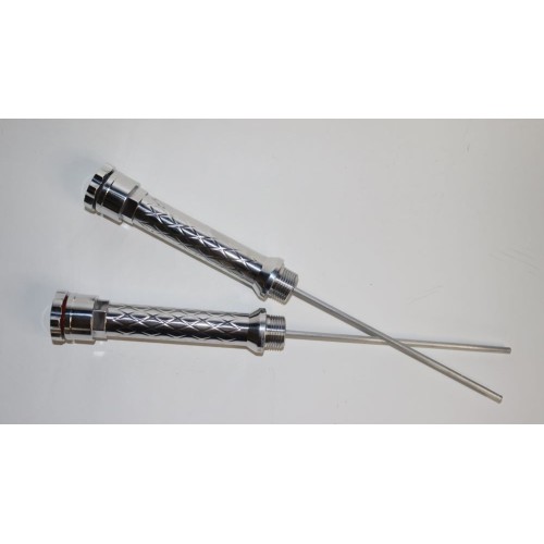 4 Cylinder Oil Cap & Dipstick Silver